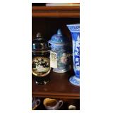 Blue and White Dishware