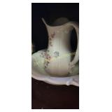 Older Pitcher and Bowl