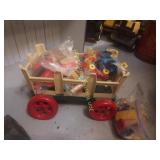Wagon and blocks