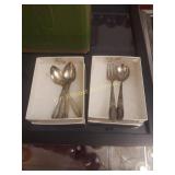 Baby set and silver pewter