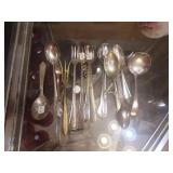 Silverware pickle forks