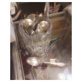 Spoon holder and spoons