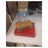 Silverware  case cigar box jar