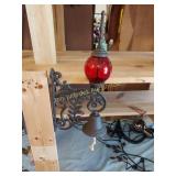 New Door Bell With Red Glass Ball