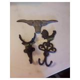 New Deer Hook, Rooster Hook and Bull