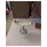 Iron Shelf Bird Bath