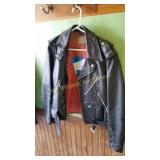 LEATHER RIDING JACKET