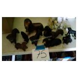 DOG FIGURINES
