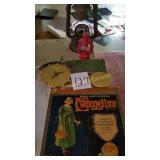 LANTERNS, JOHN DEERE CLOCK AND ADVERTISEMENT