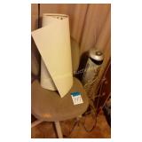 OFFICE CHAIR, PLATE HOLDER, ARROW HEAD POSTER