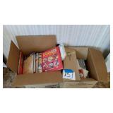 2 LARGE BOXES OF COOK BOOKS