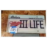 MILLER HI LIFE SIGN