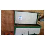 TOP OF A VINTAGE STOVE