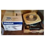 NEW AND OLD BATHROOM FAN