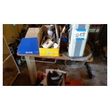 MILK HOUSE HEATER, OUTDOOR CHAIR, BEDSIDE TABLE