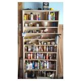 SHELF UNIT AND CONTENTS