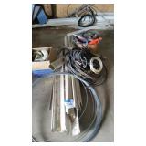 LIGHT FIXTURES, WIRE AND CORDS