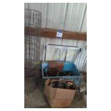 FENCE AND TOTES OF GODDIES