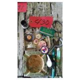 ADVERTISEMENT, POCKET KNIFE, ASH TRAY