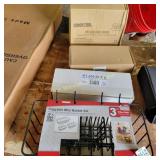 NIB Wire Basket, Peg Board Hooks