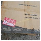 New in Box, Butcher Block Top