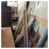 Scrap Wood and 2 Electrical Base Heaters