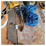 Square, Rope, Pry bar, Hanger