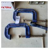 2 C CLamps, Flash Light