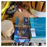 Brinks Key Pad Entry Set, Outdoor Security Light