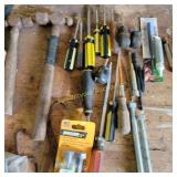 Screwdrivers, Level Sets, Ball Pin Hammers