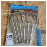 Wood Boring Spade Bit Set