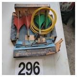 Vintage Regent Lawn Darts  Box is a mess