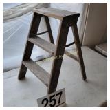 2 Step Wood Ladder
