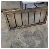 6 Pane Glass Vintage Window,