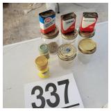 Jars and Spice tins