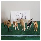 5 Schleich Am Lines 69 Horses
