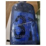 Vintage Milk of Magnesia Blue Bottle