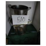 2 Stainless Pots