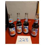 Vintage Glass Long Neck Pepsi Bottles, Never Open