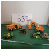 Ertl 1271SR Air Spreader, Atlas Crawler, JD