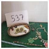 Fashion Costume Jewelry and  Vintage Vanity Mirror
