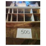 Wood Cubby Hole Tool Caddy