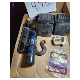 Speakers, CO 2 Tanks, Extension Cords, Tools