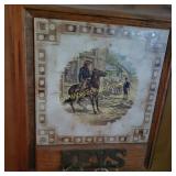 Western Key Holder and Picture