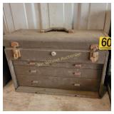 Vintage Tool Box and contents