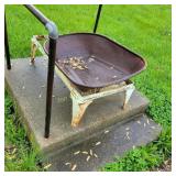 Wheel Barrow Tub and Dbl Sing Base