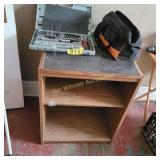 Wood Shelf Stand and Tools
