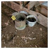 Metal Flower Pots