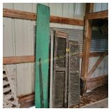 Shutters and Board