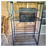 Metal Roll Around Shelf